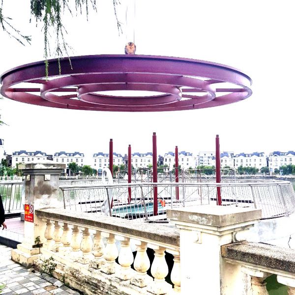 Mái vòm công viên, khu đô thị, chung cư DK1