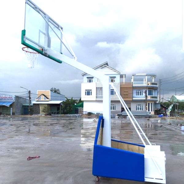 Trụ bóng rổ có bánh xe DK10